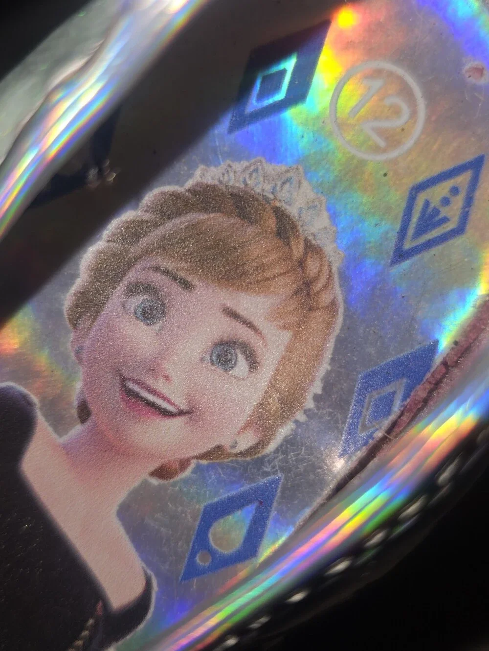 Frozen Holographic Glitter Mary Jane Shoes for Kids - Elsa & Anna